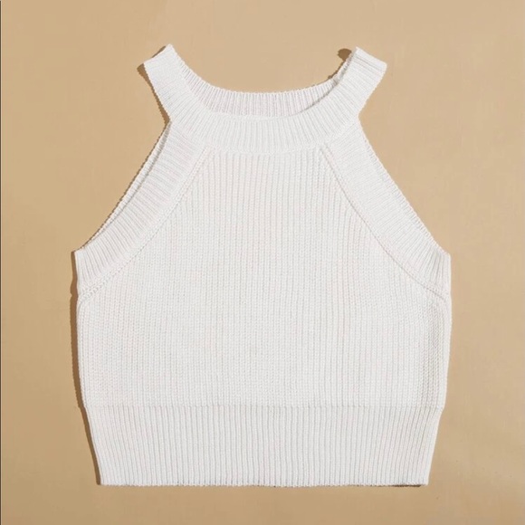 Knit Crop Top size Medium - Picture 3 of 11